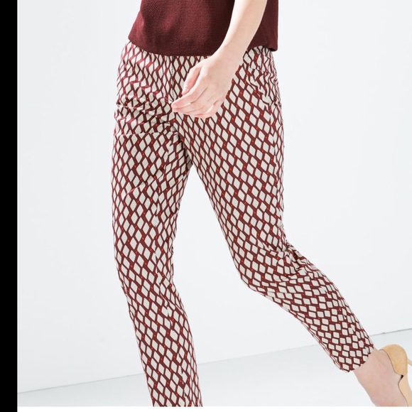 Zara Basic Trousers sz 6 - Picture 1 of 6